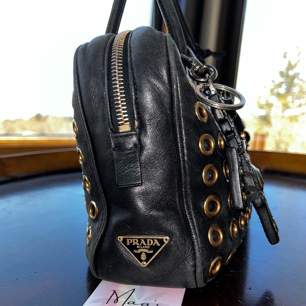 Prada: Grommet Robot Keychain With Lock & Key Tot… - image 4